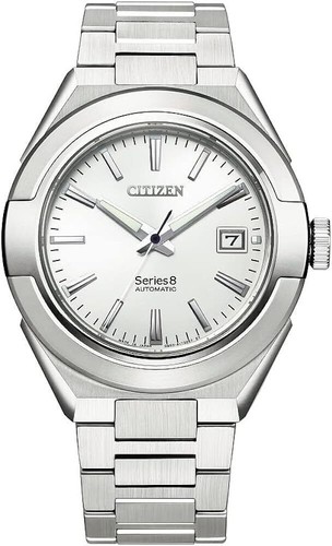 CITIZEN Series 8 Automatic 870 Mechanical 40.8 MM Silver Dial Watch NA1000-88A