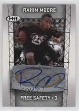 2011 SAGE Hit Auto Silver Rahim Moore #A33 Auto 1em1