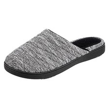 Women's Andrea Space Knit Slide Slippers 7.5-8 Black