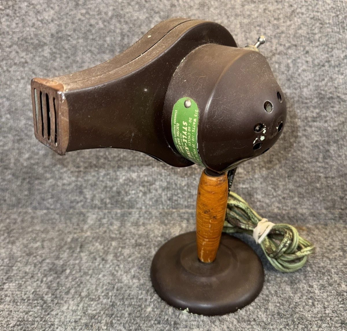 Vintage Electric Hair Dryer In Vintage, Retro & Mid-Century