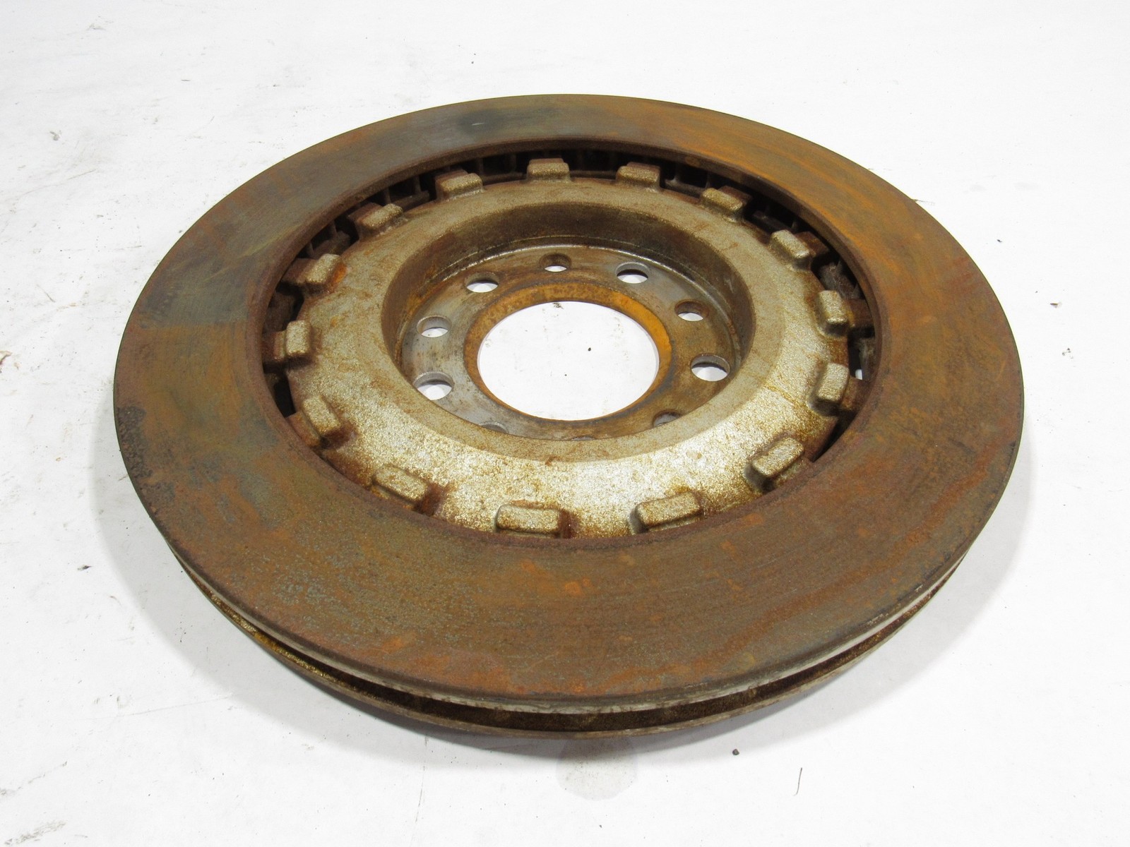 10-20 Bentley Mulsanne 2012 Rear Left Driver Brake Disc Rotor @1