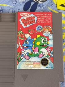 Taito Bubble Bobble Nintendo NES Loose Cartridge Tested Working