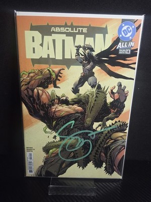 SIGNED W COA ABSOLUTE BATMAN 14 COVER A 1ST PRINT SCOTT SNYDER NICK DRAGOTTA