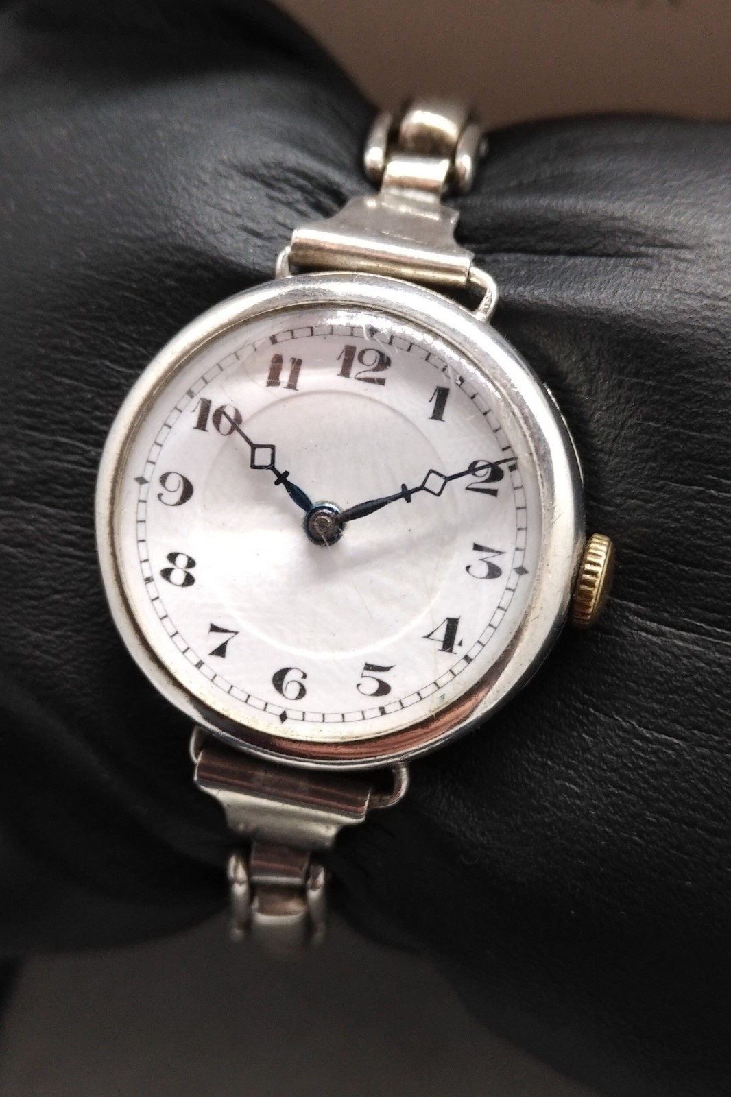 ANTIQUE SOLID SILVER WATCH BEAUTIFUL CONDITION RU… - image 1
