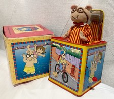 1998 Arthur Jack In The Box By Schylling In Original Box - Works!