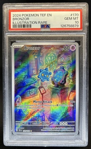 2024 Pokemon Temporal Forces Bronzor #170/162 PSA 10 GEM MINT