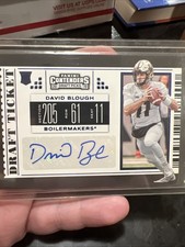 2019 Panini Contenders Draft Picks - College Ticket David Blough #295 Draft 🏈🔥