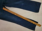 Vintage 70s Wrangler USA 945DEN No Fault Dark Blue Denim Jeans FITS 33-34" x 32" — photo 5