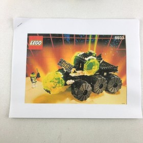 LEGO 6933 Space Blacktron II Spectral Starguider 100% Complete 6812 Grid Trekkor