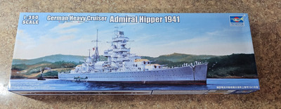 Trumpeter 1/350 05317 German Heavy Cruiser Admiral Hipper 1941 Model Kit New
