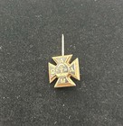 10k Yellow Gold (tested)  Alpha Tau Omega Yellow Gold Fraternity Pin 3.02grams — photo 3