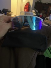 OAKLEY RESISTOR YOUTH WHITE PRIZM SAPPHIRE BLUE SUNGLASSES OJ9010-0723 BASEBALL