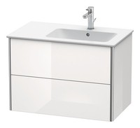Duravit Xsquare Waschtischunterschrank FüR Becken Rechts Mit 2 AuszüGen 810 X...
