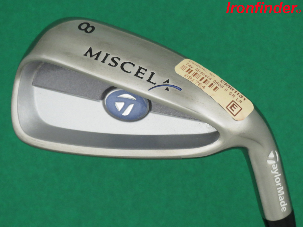 Ladies TaylorMade Miscela 8 Iron Ladies Flex Graphite Shaft TaylorMade Grip Ladies TaylorMade Miscela 8 Iron Ladies Flex Graphite Shaft TaylorMade Grip