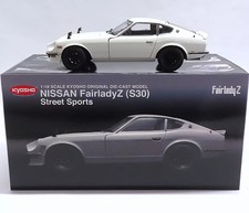 1/18 Scale Miniature Car Nissan Fairlady Z S30 Street Sports White Diecast
