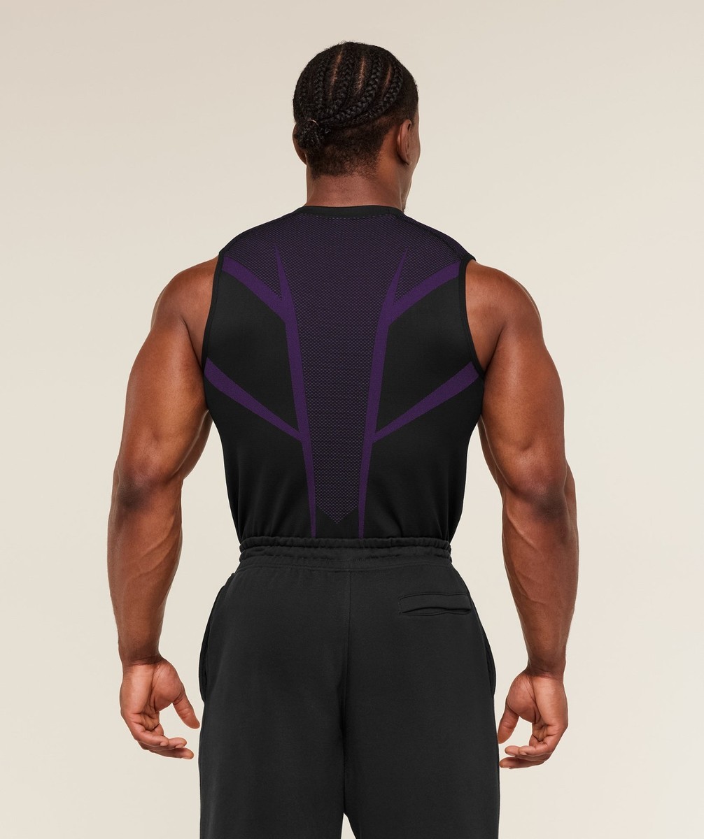 Gymshark Onyx 5.0 Seamless Tank Purple NEW - Large | eBay