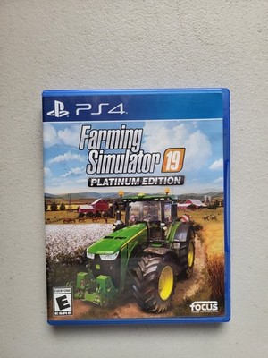 Farming Simulator 19 Platinum Edition Sony PlayStation 4 PS4 CIB Free Shipping