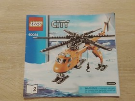 LEGO City Arctic Air Transport 60034 60035 60033 60159 Instruction Manuals Only