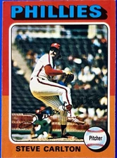 1975 OPC O-Pee-Chee Baseball Steve Carlton #185 Philadelphia Phillies HOFer
