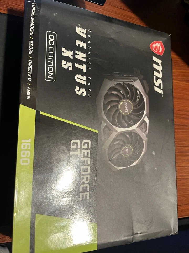 Tarjeta Gráfica MSI NVIDIA GeForce GTX 1660 6GB GDDR6 Usada Excelente Estado Funciona 2 Foto 2 de 4