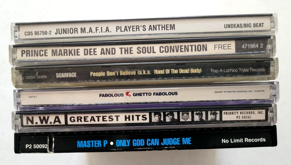 OL' DIRTY BASTARD Deluxe Box (VG)+LOT of 31 RapCDs(EX&VG+)(.See notes and pics). Foto 4 de 4