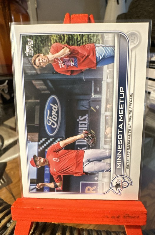 2022 Topps Series 1 - Checklist Shohei Ohtani, Kenta Maeda #122