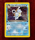 🔥1ST EDITION HOLO Dark Blastoise 3/82 Team Rocket Rare 70 HP Pokémon TCG