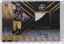 2022 Limited Rookie Silver Spotlight 86/99 Calvin Austin III Patch Auto 1k0w