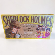 New Vintage 1980 Sherlock Holmes Board Game D...