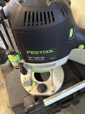 Festool OF 1400 EQ-F-PLUS Plunge Router With Extra Accessories, Works AS-IS.!!