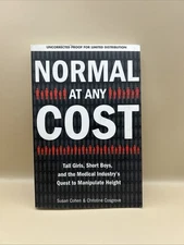 Normal at Any Cost Susan Cohen /Christine Cosgrove PB RARE uncorrected proof