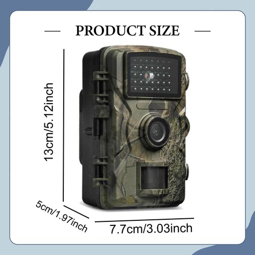 Trail Camera with Night View Waterproof Scouting cam for Crop Outdoor - Picture 2 of 6