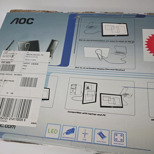 AOC 15.6" LCD Monitor E1659FWU - 第 6/6 張圖片