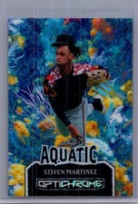 Stiven Martinez 2025 Leaf Optichrome Baseball 1/1 Pre Production Proof