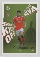 2025-26 Topps Total Football Season Kick-Off Green /75 Antonio Silva #568