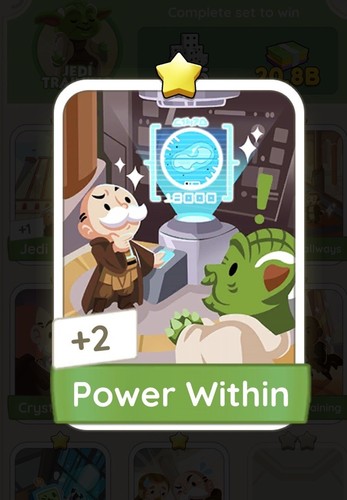 Power Within - Monoply Go Sticker Fast Sending!!
