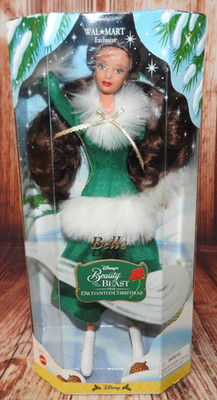 Disney's Belle Wal-Mart Exclusive Beauty and the Beast Enchanted Christmas 1998
