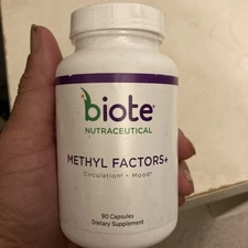 Nutraceuticals - Methyl Factors + Circulation + Mood (90 Capsules), Exp 04/26