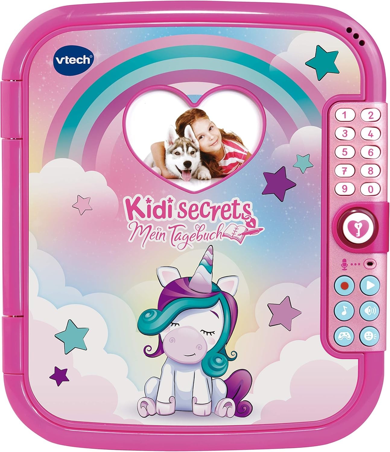 Vtech 80-193004 Kidisecrets - Il mio diario colorato in TEDESCO