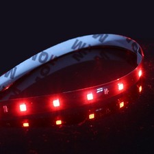 5 Pcs 12v 12 1ft 15smd Flexible Led Strip Light Waterproof For Car Truck Boat 5 Pcs 12v 12 1ft 15smd Flexible Led Strip Light Waterproof For Car Truck Boat