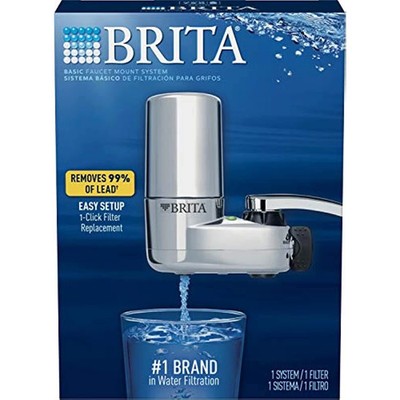 Brita Basic Faucet Mount System Chrome