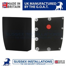 Van Security Shield For Fiat Doblo 2022-On Right Side Door Black