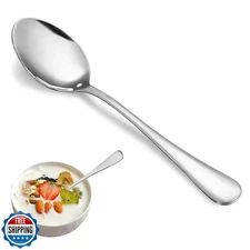 Teaspoon Set,16 Piece 6.7" Spoons Silverware, Premium Food Grade Stainless St