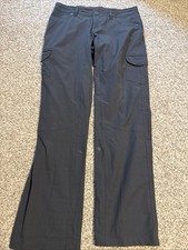 Kuhl Splash Roll Up Cargo Pants Gray Womens Size 12 Reg Hiking Outdoor