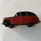 Vintage Meccano Dinky Vanguard Diecast Car - two tone black and burgundy