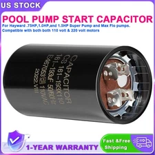 Pool Pump Motor Start Capacitor Fits 1.5 HP Hayward Super Pump and Max Flo Pump