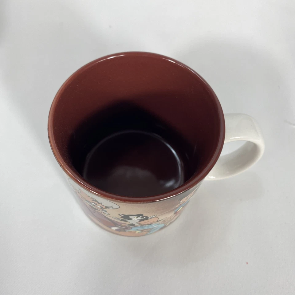 Tazza da tè caffè Walt Disney Pinocchio Geppetto 12 oz VINTAGE anni 90 in scatola usata in ottime condizioni - Immagine 4 di 4