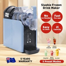 Slushie Machine 2L Frozen Drink Maker Home Fast Chilling