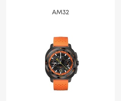 AURAFIT AM32 Newest Stylist business AMOLED Smartwatch 3ATM waterproof