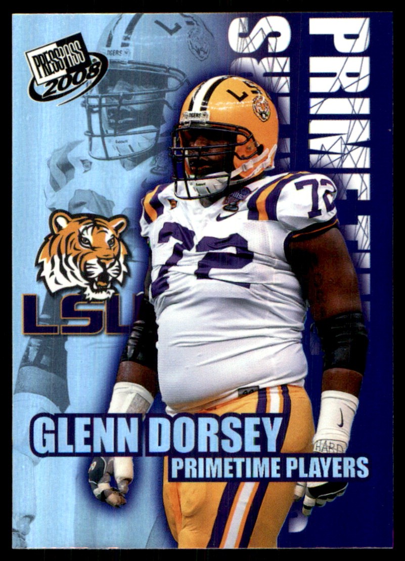 Glenn Dorsey Press Pass Se #1 Base